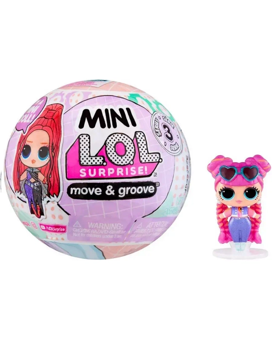 Кукла Лол шар Move-and-Groove Mini
