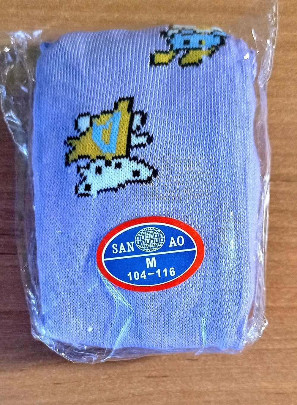 Тёплые детские колготки, хлопок, размер рост 104-116