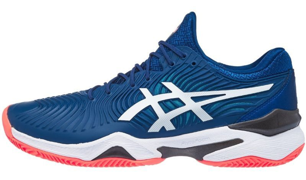 Мужские кроссовки теннисные Asics Court FF 2 Clay - mako blue/white