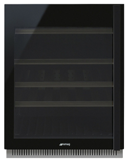 Винный шкаф SMEG CVI638LN3 (петли слева) черный