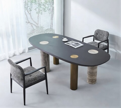 Стол Enne Oval Marble