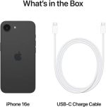 Apple iPhone 16e 512GB, Black (Черный)