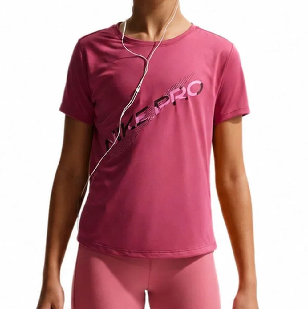 Футболка для девочки Nike Dri-Fit Short Sleeve - sweet beet