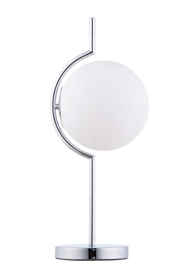 3967MTM/1 CR CHROME+WH (1) Наст. лампа Veneto Luce