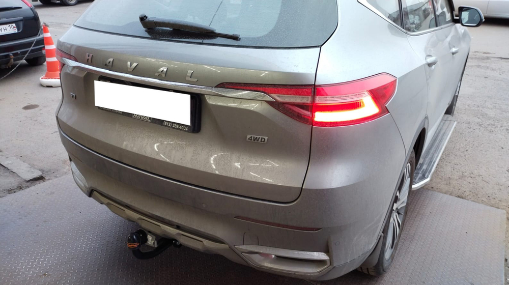 Фаркоп Haval F7 2019-, Haval F7x 2019-, условно-съемный,(без электрики) Трейлер.8140