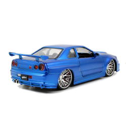 JADA Fast & Furious - Металлическая коллекционная машина 2002 Nissan Skyline 1:24 3971733