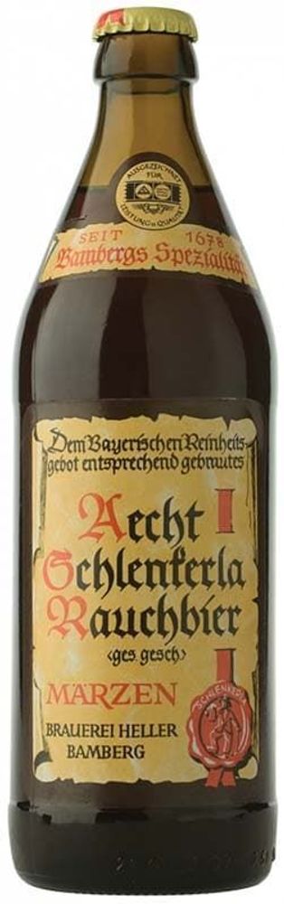 Пиво Шленкерла Раухбир Мерцен / Schlenkerla Rauchbier Marzen 0.5 - стекло