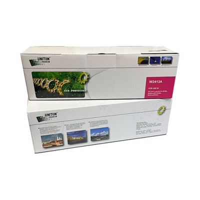 Картридж W2413A для HP M155/MFP M182/M183 magenta (без ЧИПА) UNITON Premium GREEN