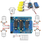 Набор для моделирования МП-L293D для проектов Arduino