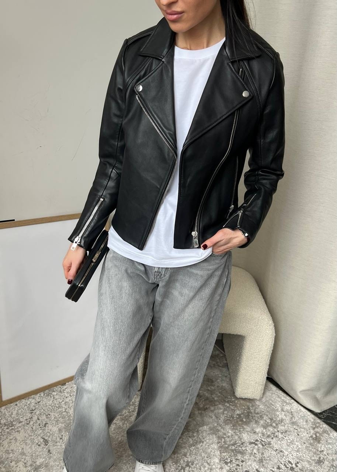 Кожаная куртка Sandro, Xs