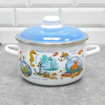 Набор кастрюль "Золотая рыбка" №19