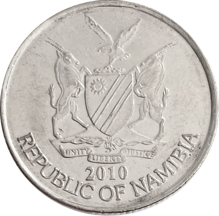 50 центов 2010 Намибия XF