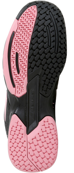 детские Кроссовки теннисные Babolat Propulse All Court Junior - black/geranium pink