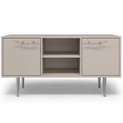 Тумба под ТВ Арт Колор matte 117см Стайл Сильвер Серый агат матовый