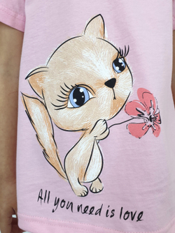 3-42-3 Футболка для девочки