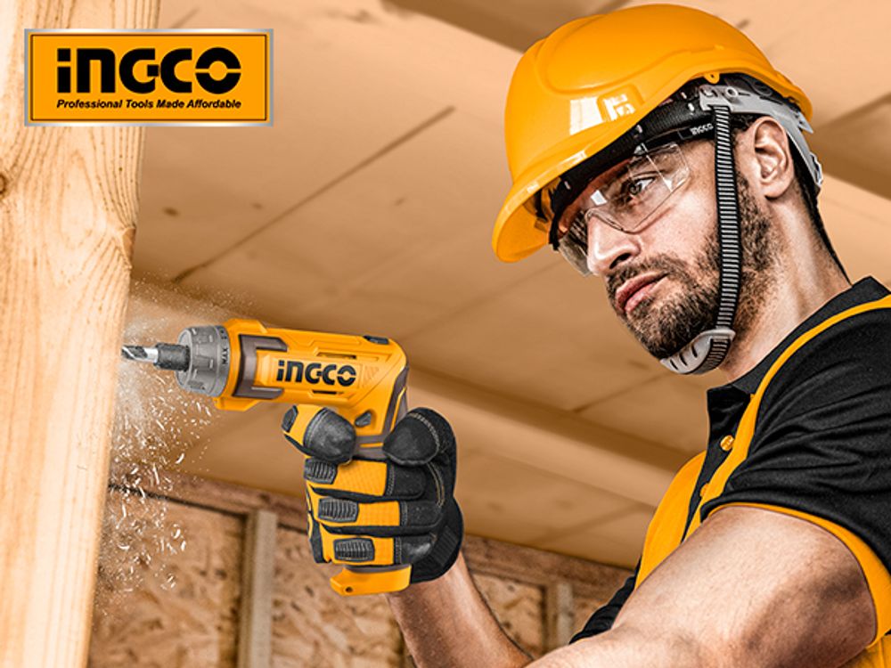 Аккумуляторная отвертка 8В, 6Hm, 1/4 USB type-C SUPER INGCO CSDLI08025