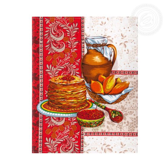 Набор полотенец из рогожки СЛОБОДА 45x60 см - 3 шт.