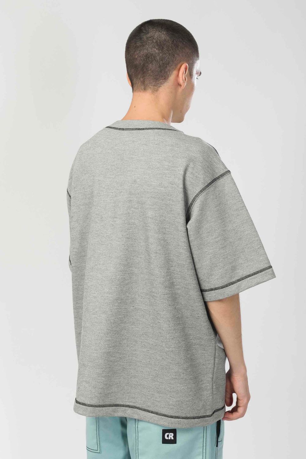 Футболка Codered Just Like in 96 Серый Меланж/Красный принт