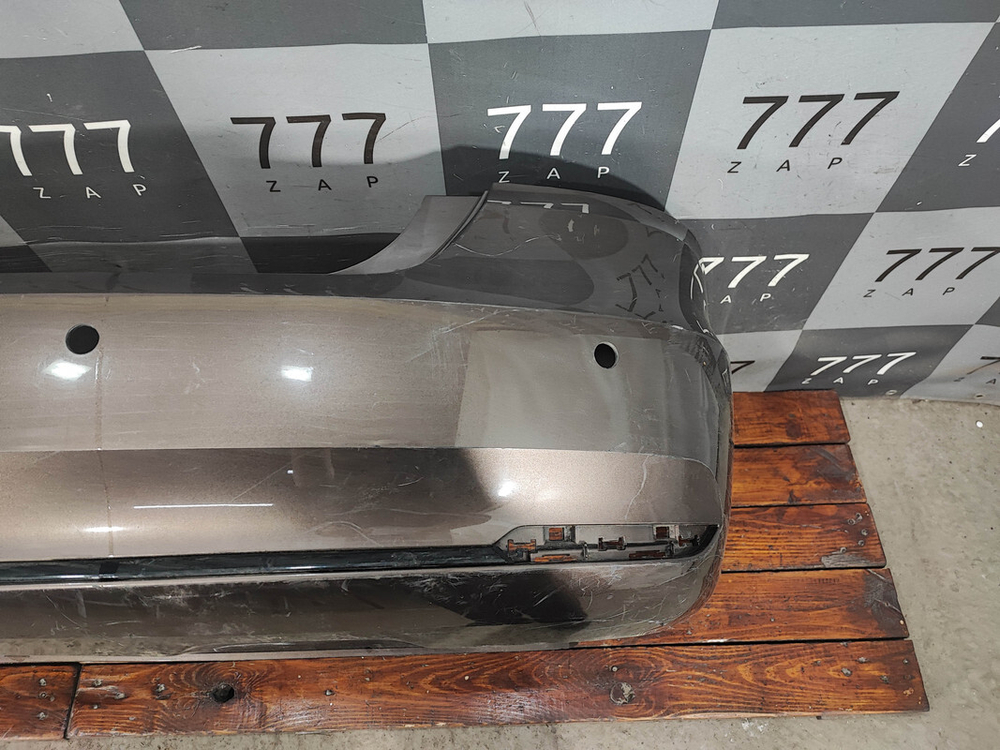 Бампер задний Volkswagen Polo 5 Sedan 15-20 Б/У Оригинал 6RU807421D