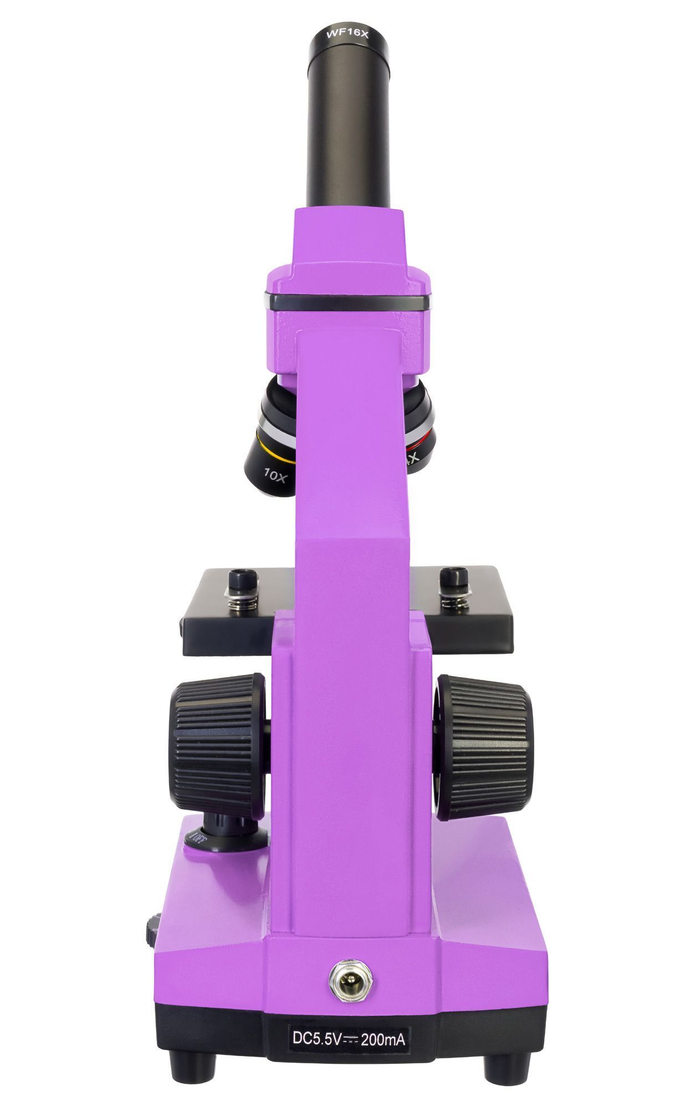 Микроскоп Levenhuk Rainbow 2L PLUS Аметист с набором Levenhuk K50