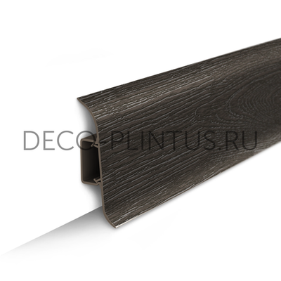 Плинтус напольный Идеал Классик 55 мм, 303 Венге темный (IDEAL Classic 55мм, 2.2м,)