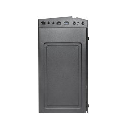 Exegate EX283743RUS Корпус Miditower EVO-9201 Black-RGB light, ATX, &lt;700NPX&gt;, с окном, 2*USB+1*USB3.0, HD Audio