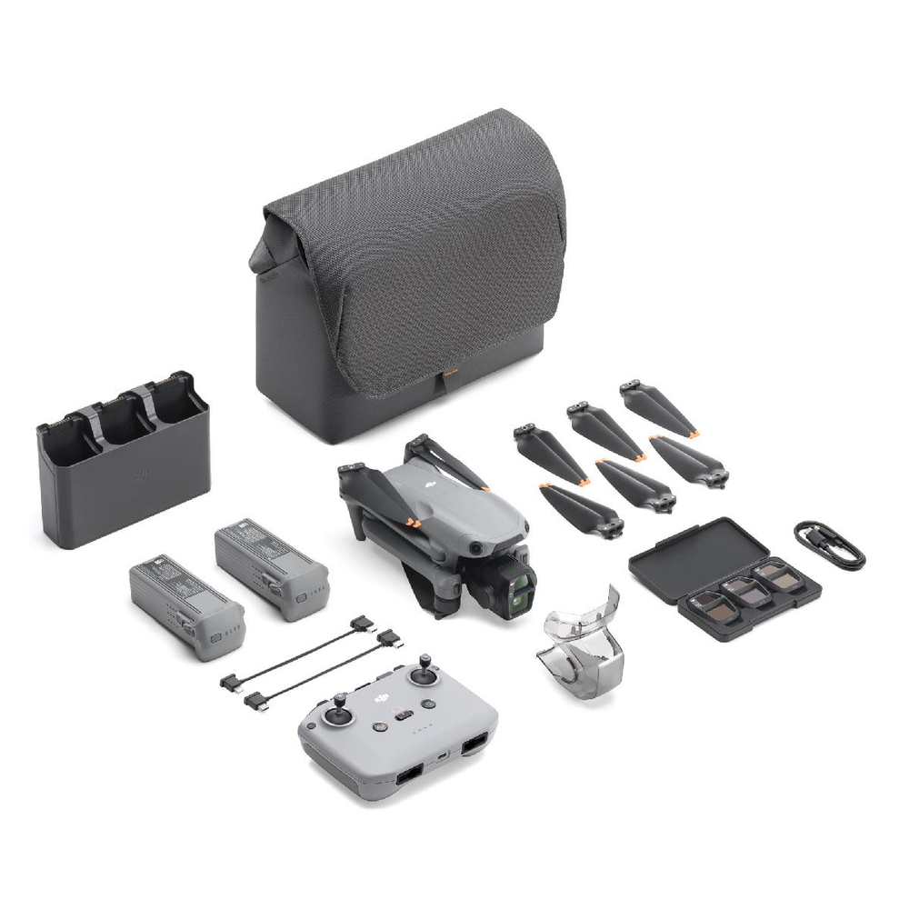 Квадрокоптер DJI Air 3S Fly More Combo с пультом DJI RC-N3