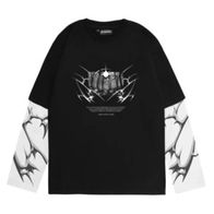 Лонгслив ATF Dark Wood двойной рукав, черный