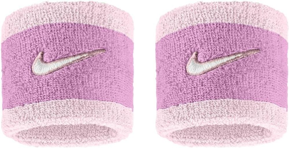 Напульсник теннисный Nike Swoosh Classic 2P - pink/light pink