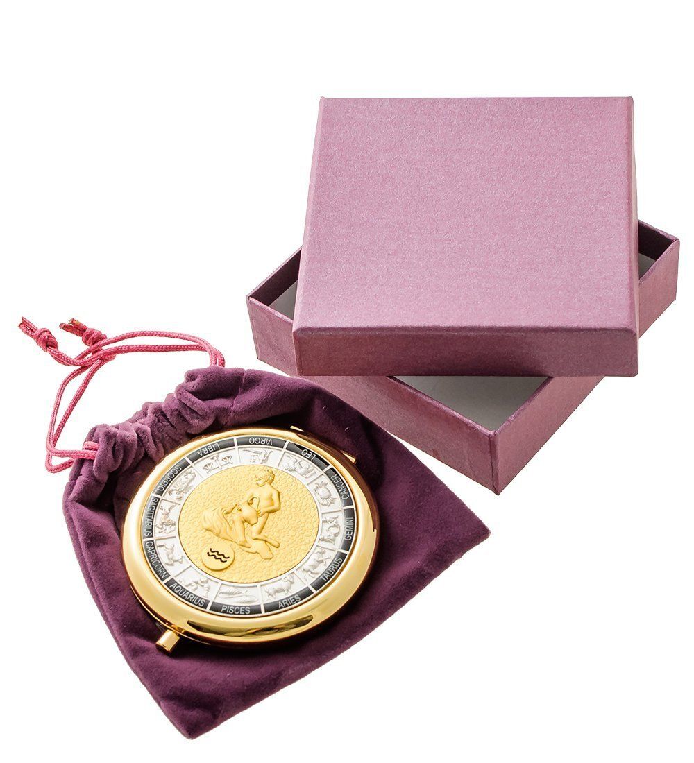 WIN- 01- 1 Зеркало зол. «Знак Зодиака - Водолей»