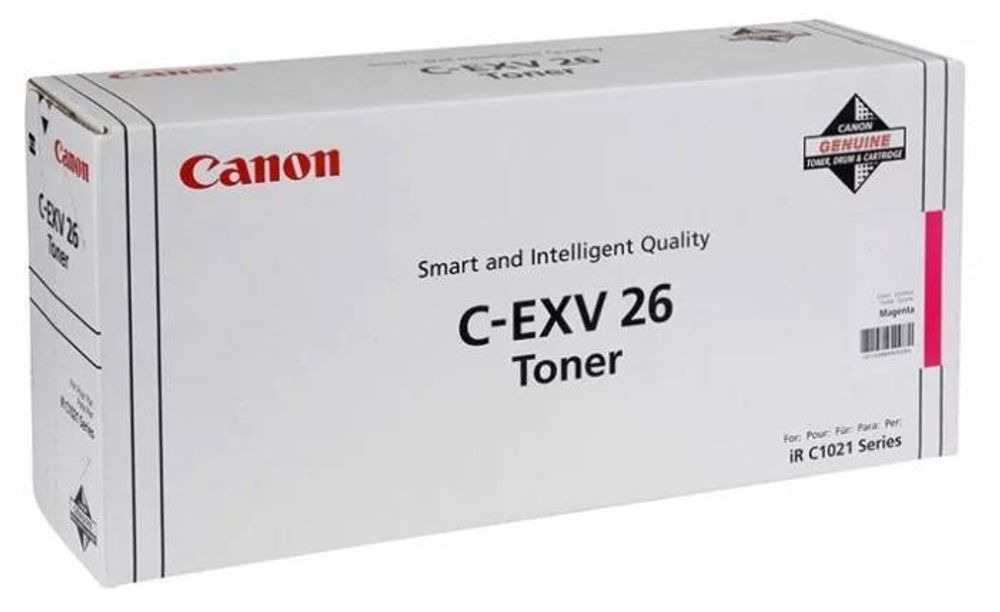 Тонер-картридж CANON C-EXV26 M (1658B006) пурпурный
