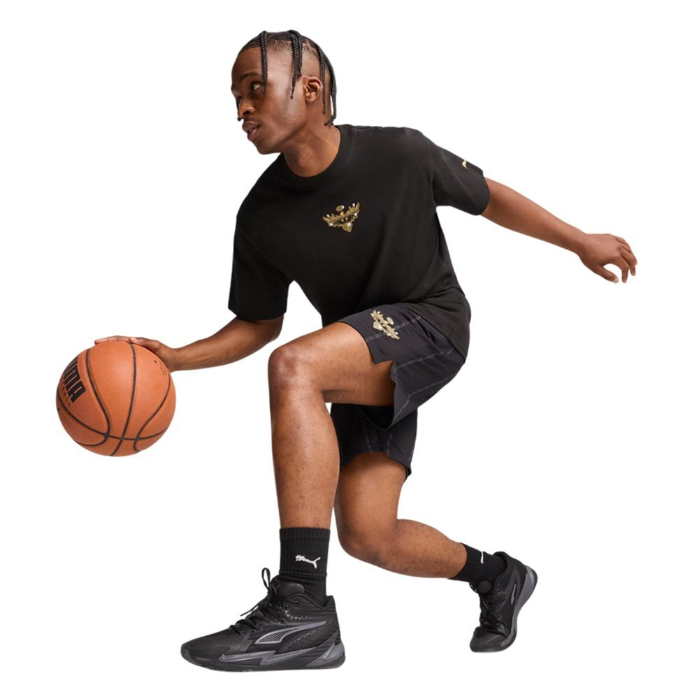 Баскетбольная футболка Puma Melo Alwayz On 1 Basketball T-shirt Black