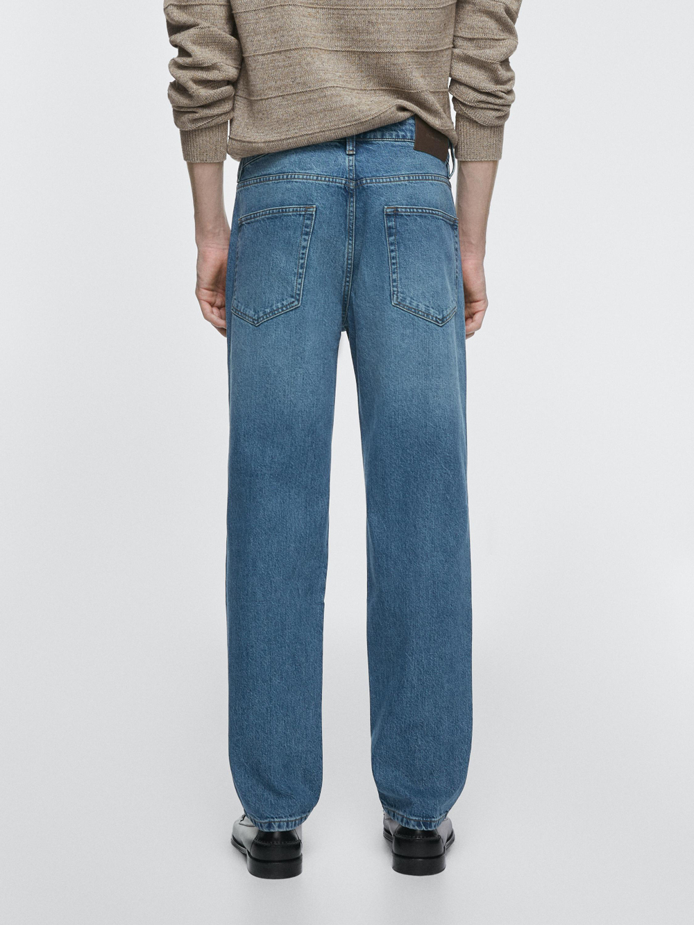 Massimo Dutti Джинсы зауженного кроя, индиго