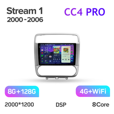 Teyes CC4 Pro 9" для Honda Stream 1 2000-2006