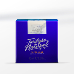 Духи с феромонами HOT Twilight Natural Spray нейтральные, мужские, 15 мл