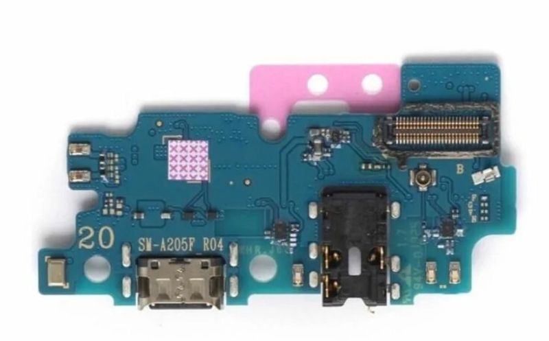 Системная плата (разъем зарядки) для Samsung A20 A205F
