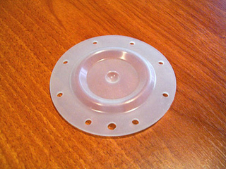 Мембрана для газовой колонки Нева 3208, Нева 3010, 3110, 3212, ВПГ-18, ВПГ-20, ВПГ-23 силикон