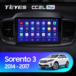 Teyes CC2L Plus 10,2" для KIA Sorento 3 2014-2017