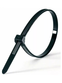 Хомут nylon 300мм х 4,8 черный (100шт)