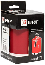 Коронка алмазная EKF dch-82-mh-m16