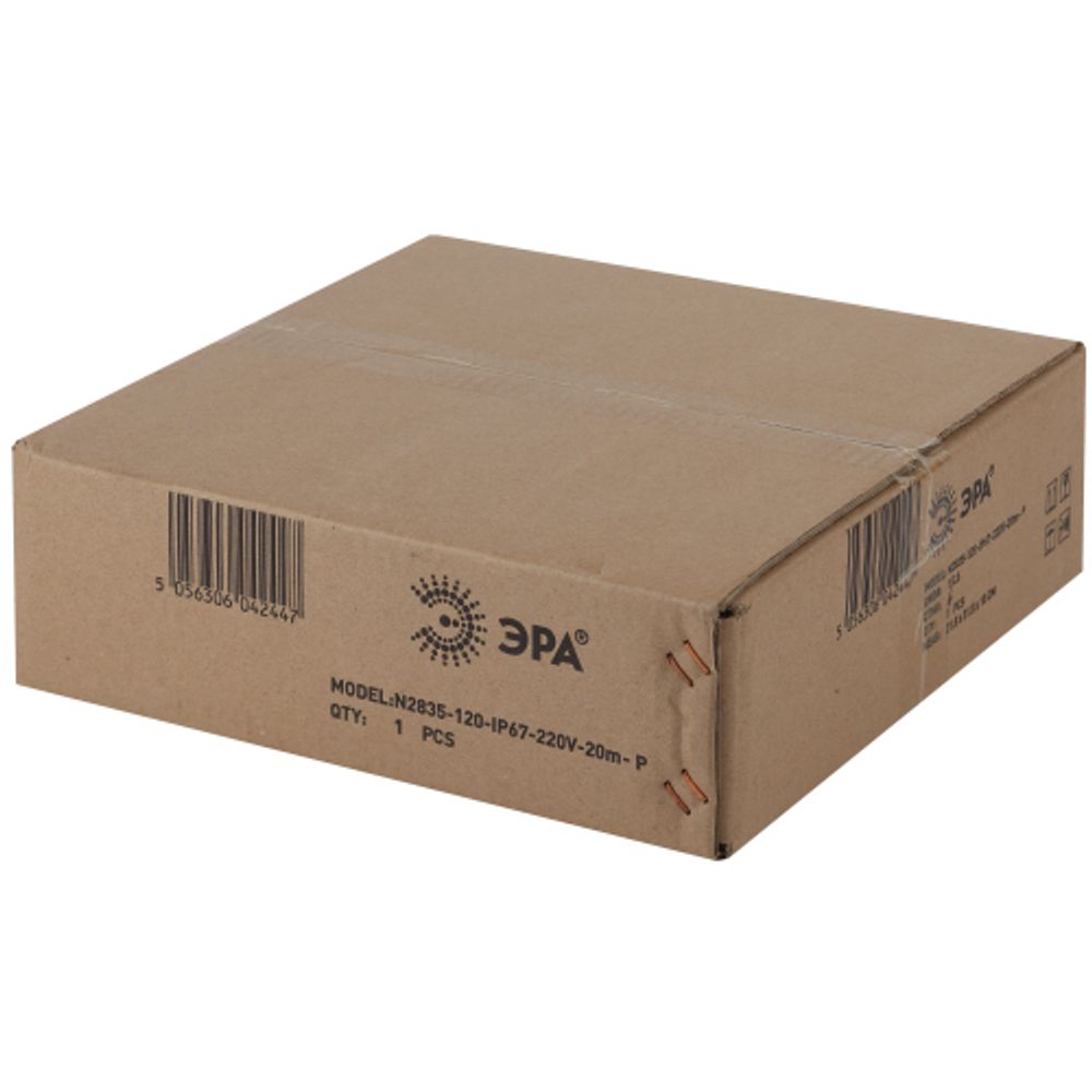 Светодиодная неоновая лента ЭРА N2835-120-IP67-220V-20m-P розовый | Светодиодный неон 220В и аксессуары