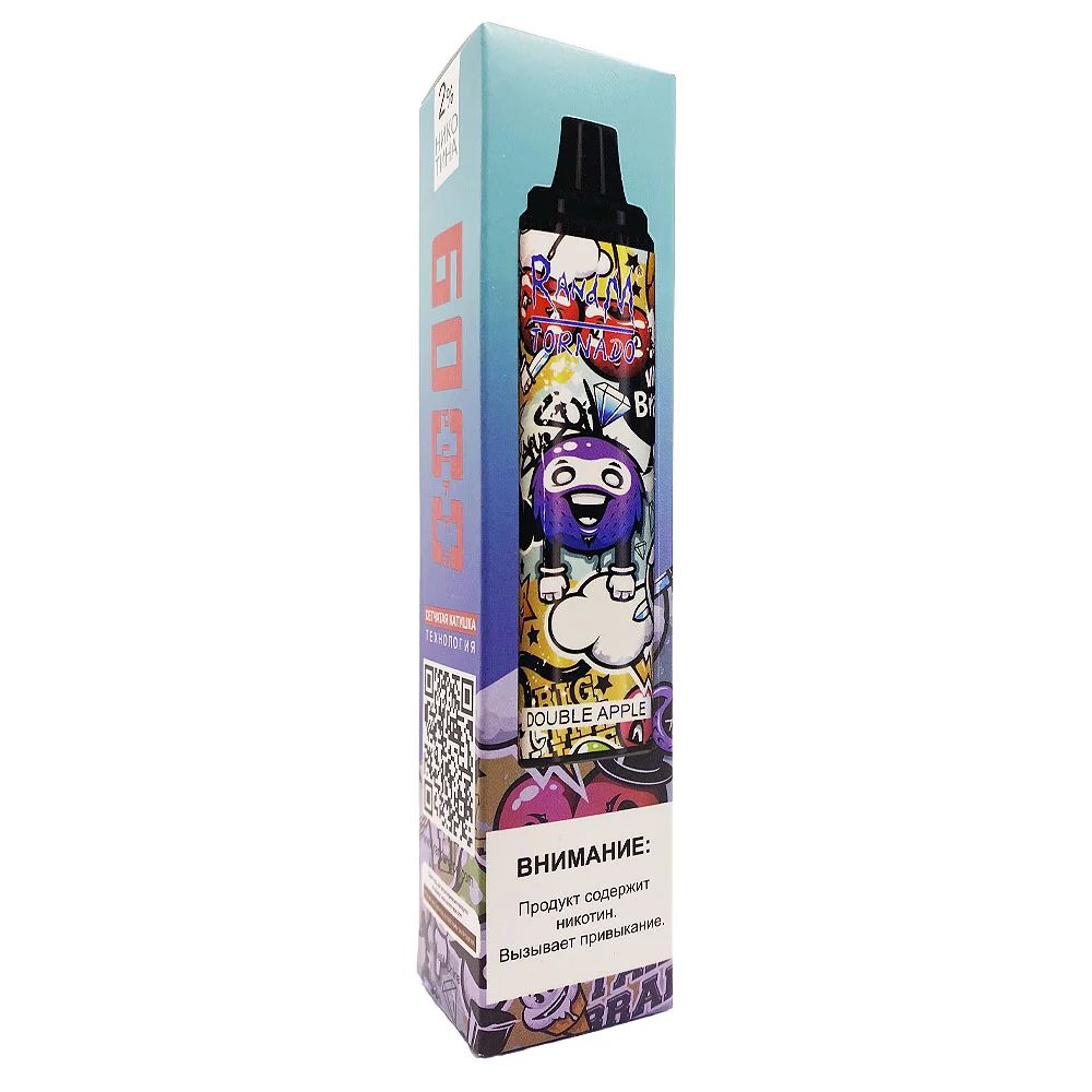 RandM Tornado 6000 - Double Apple (5% nic)