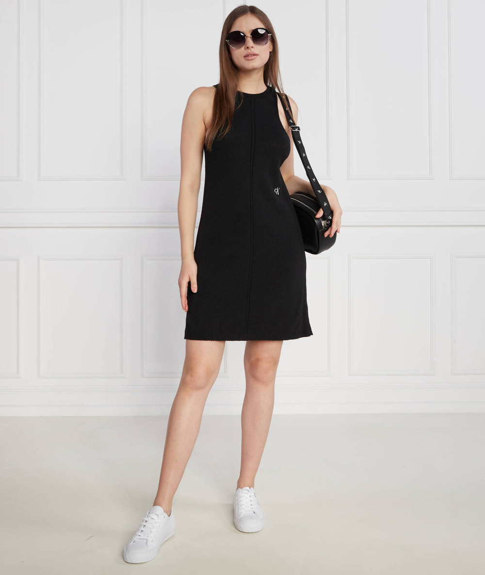 Платье KNITTED TANK CALVIN KLEIN JEANS - черный(J20J221398)
