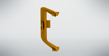 Уголок внутренний для C профиля  №17 (золото)