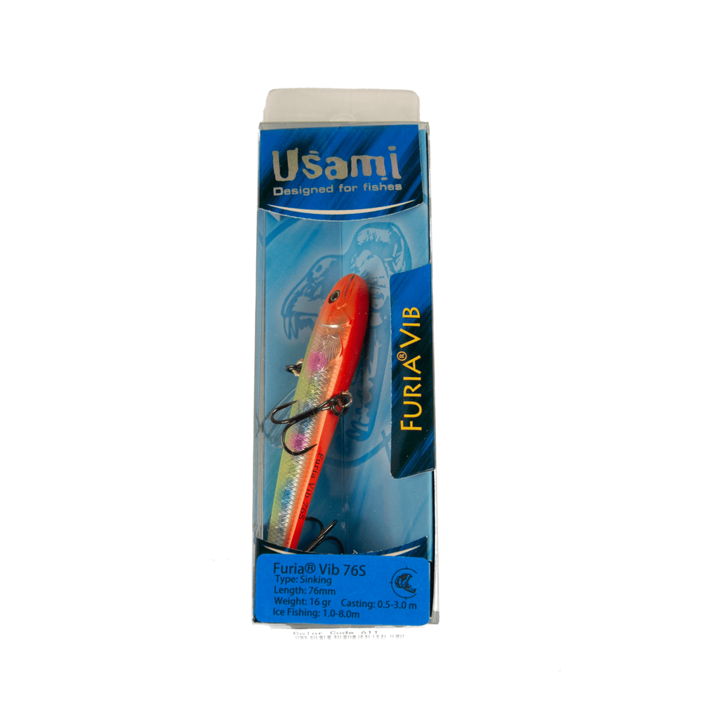 Раттлин Usami Furia Vib 76S (76мм, 16гр)