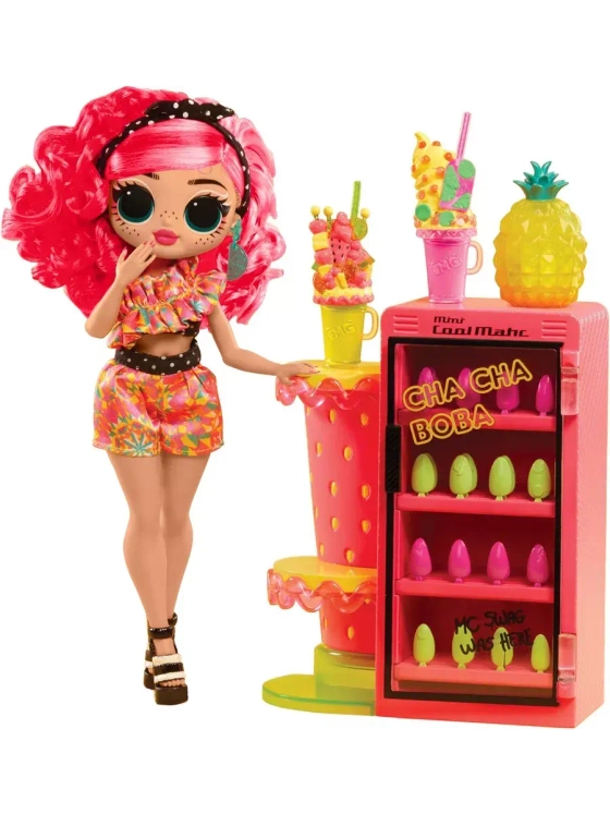 Кукла Лол Омг Omg Pinky Pops Sweet Nails большая оригинал