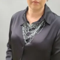 Колье "Белая паутина"