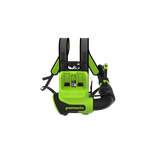 Ранцевая воздуходувка аккумуляторная Greenworks GD40BPG2, 40V, бесщеточная, с 1хАКБ 4 Ач и ЗУ