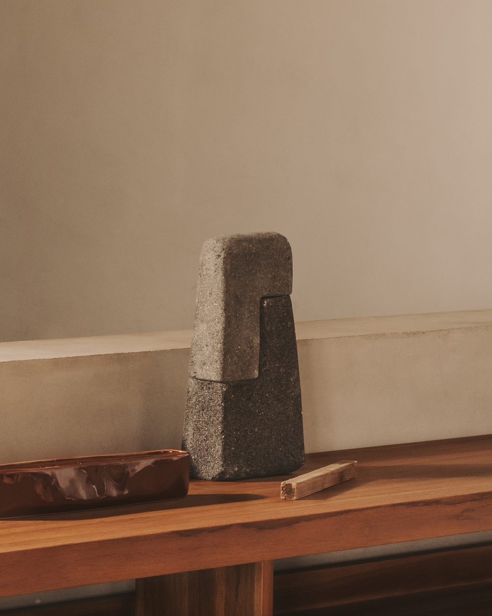 Скульптура из камня Sipa с натуральной отделкой 30 см