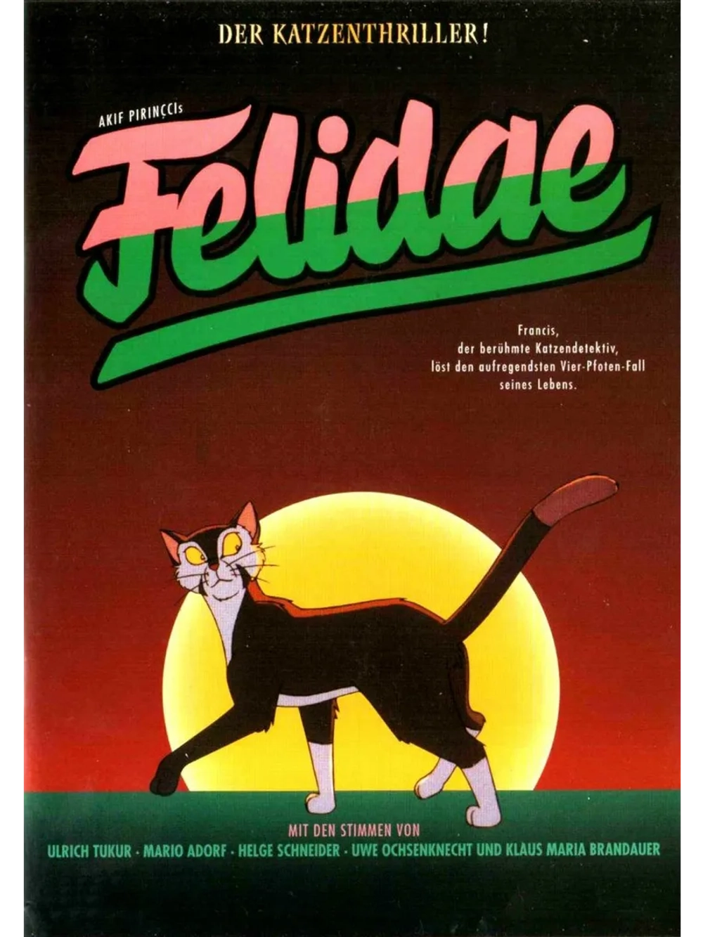 Приключения знаменитого Кота-сыщика (1994) (DVD-R)